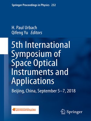 cover image of 5th International Symposium of Space Optical Instruments and Applications